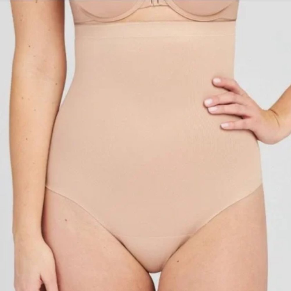 Assets By Spanx Shapewear High Waist Thong Underwear Sz. 1X‎ NWT